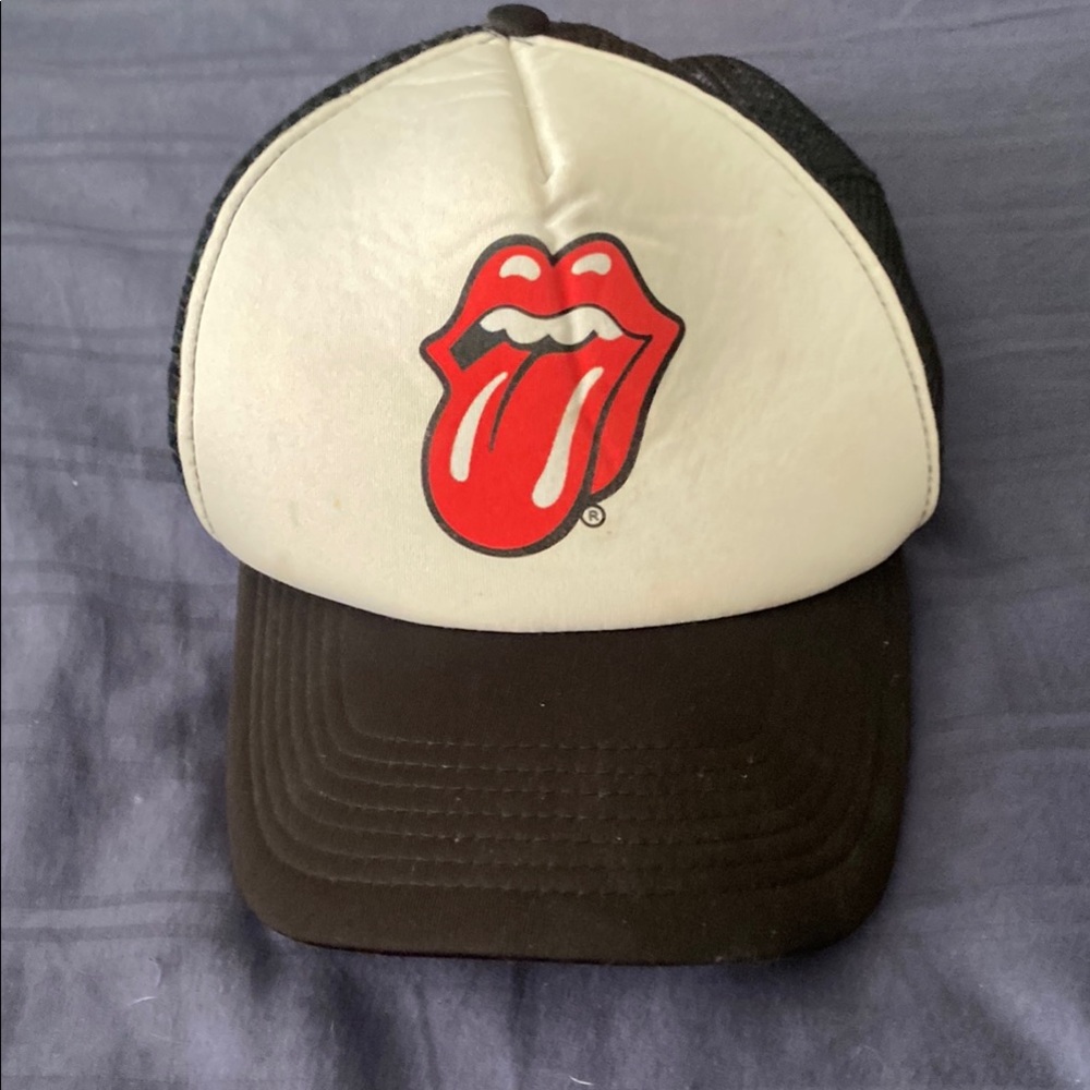 Rolling Stones Snapback Hat - Early 2000s Emo Vintage